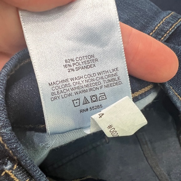 EXPRESS cropped high rise Jeans - Picture 4 of 4